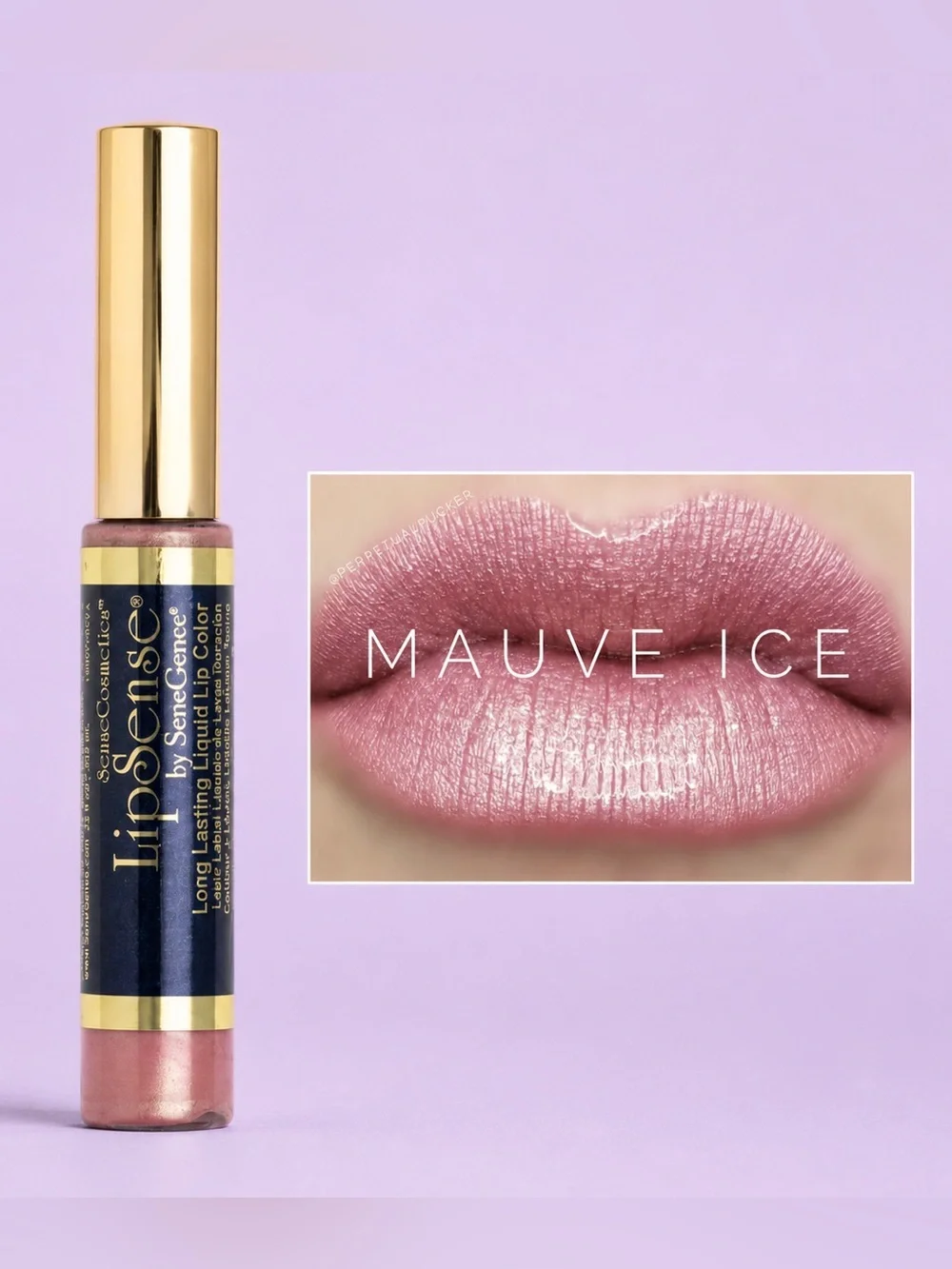 LipSense Long-Lasting Liquid Lip Color — Mauve Ice